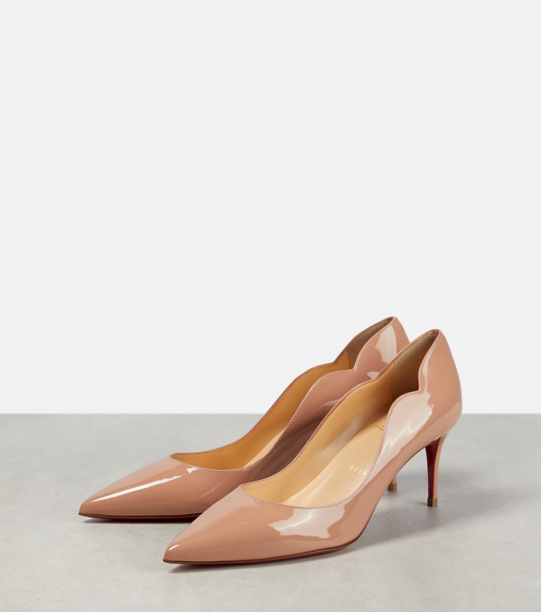 Hot Chick 70 patent leather pumps - 5