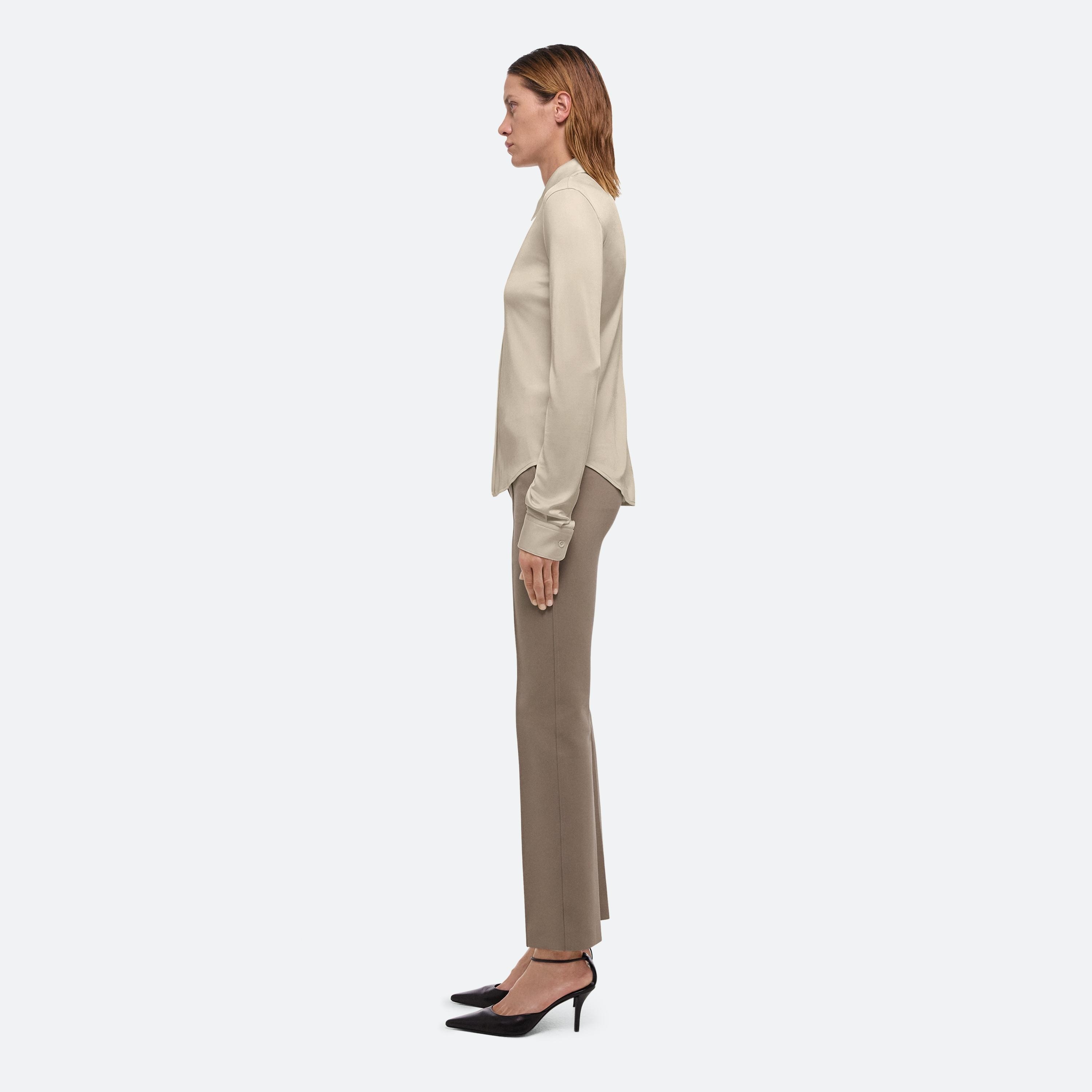 JERSEY SLIM SHIRT - 4