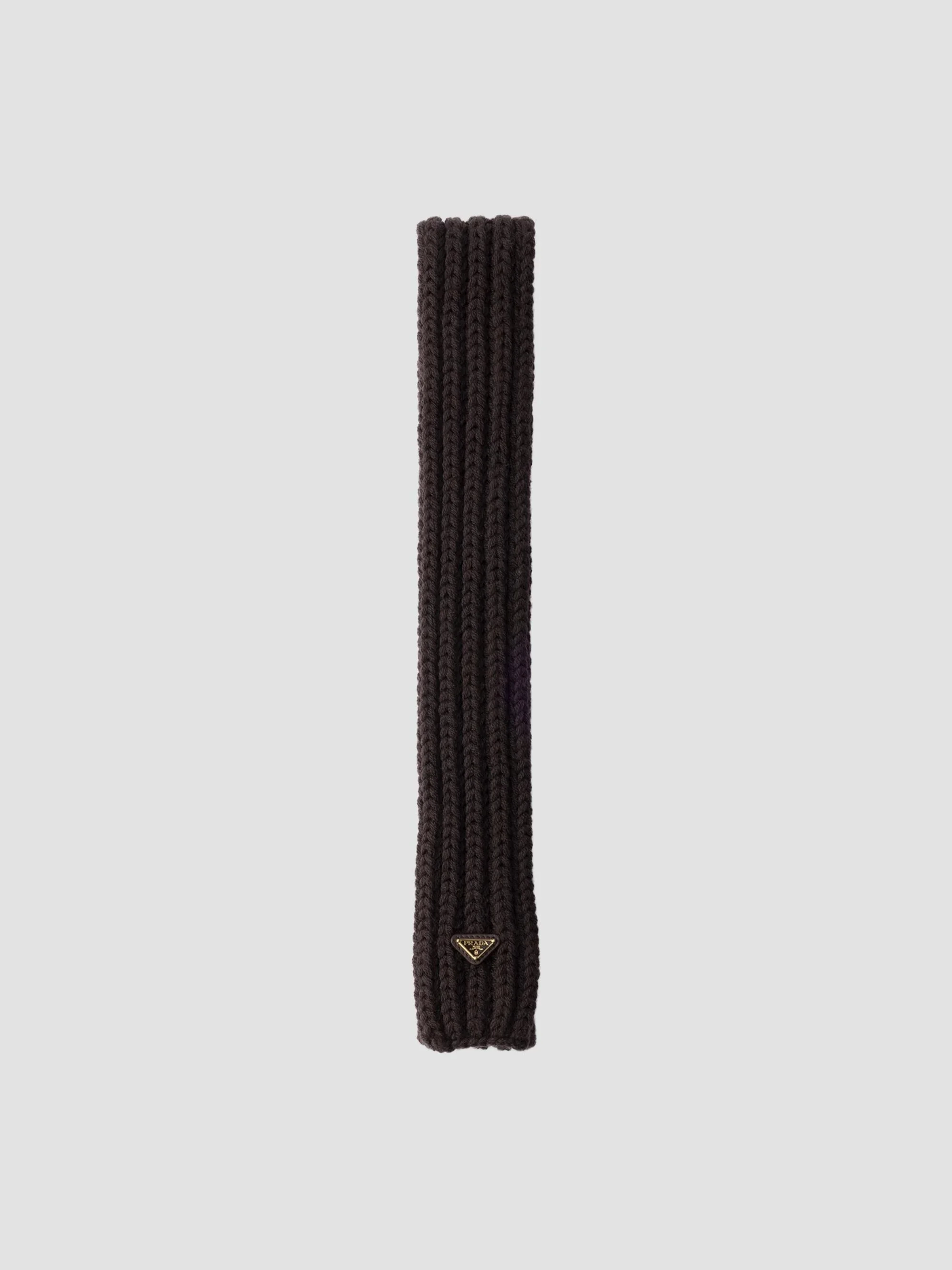 Women's Wool Scarf - Brown - 1