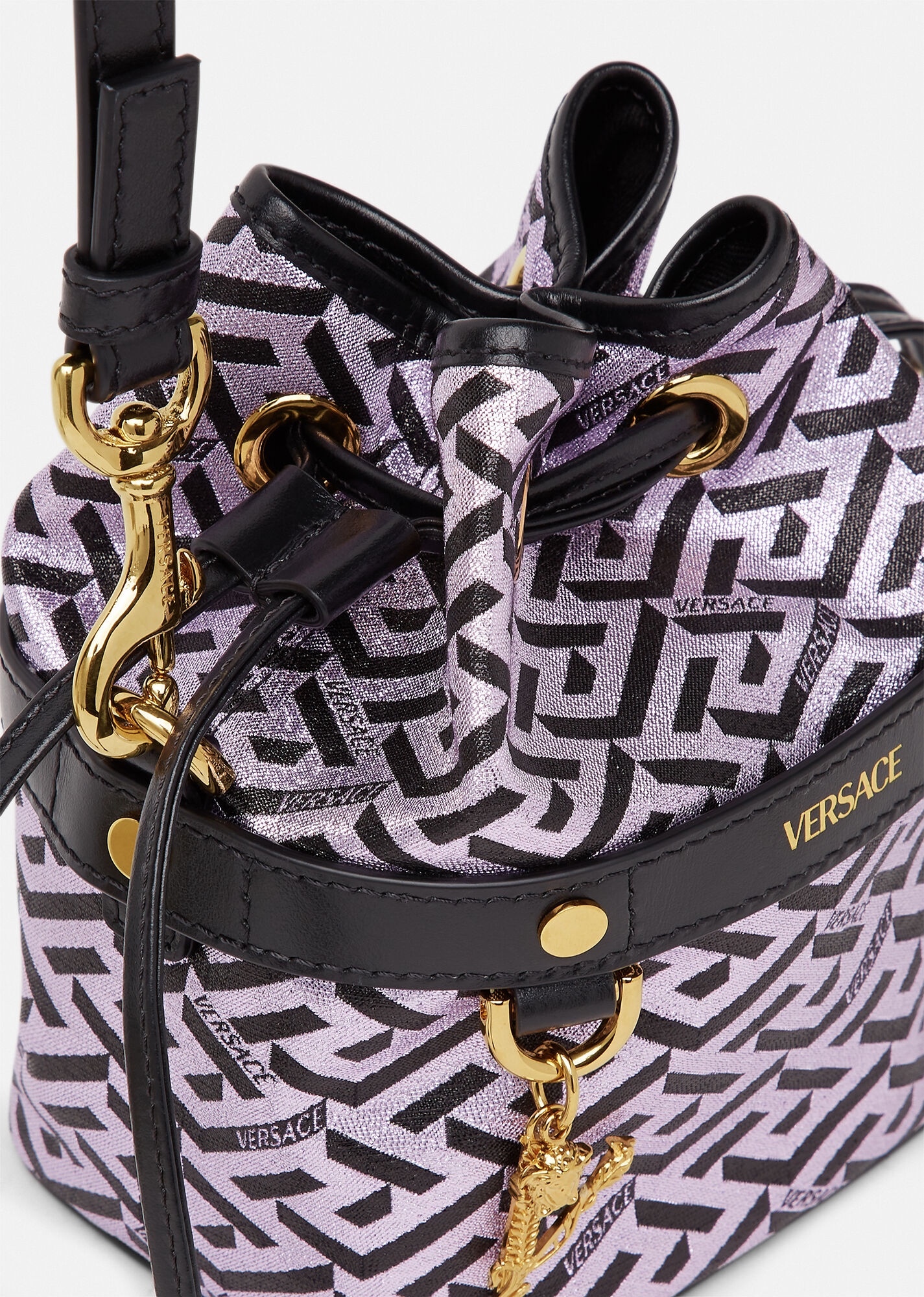 La Greca Signature Bucket Bag - 6