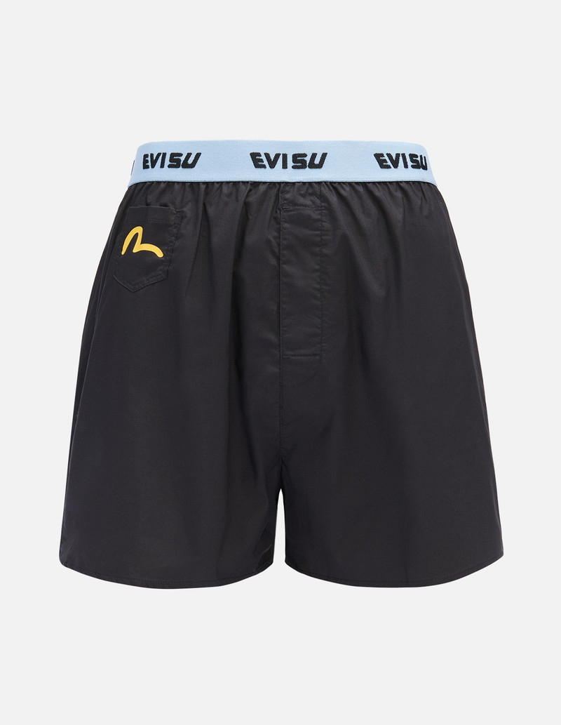 EVISU DIAMOND DARUMA AND DAICOCK PRINT BOXERS SHORTS outlook