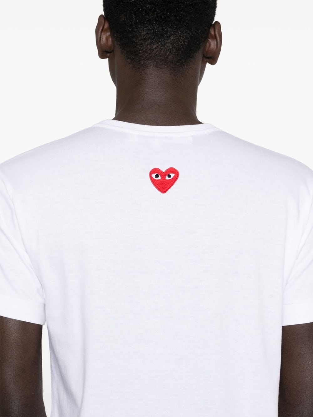 signature heart-patch T-shirt - 6