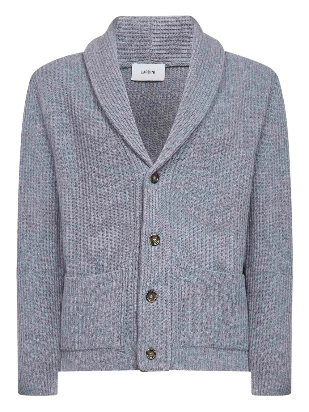 shawl-collar cardigan - 1