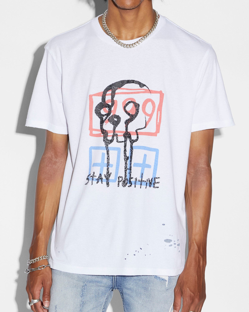 JUICE WRLD KASH SS TEE VINTAGE WHITE 5