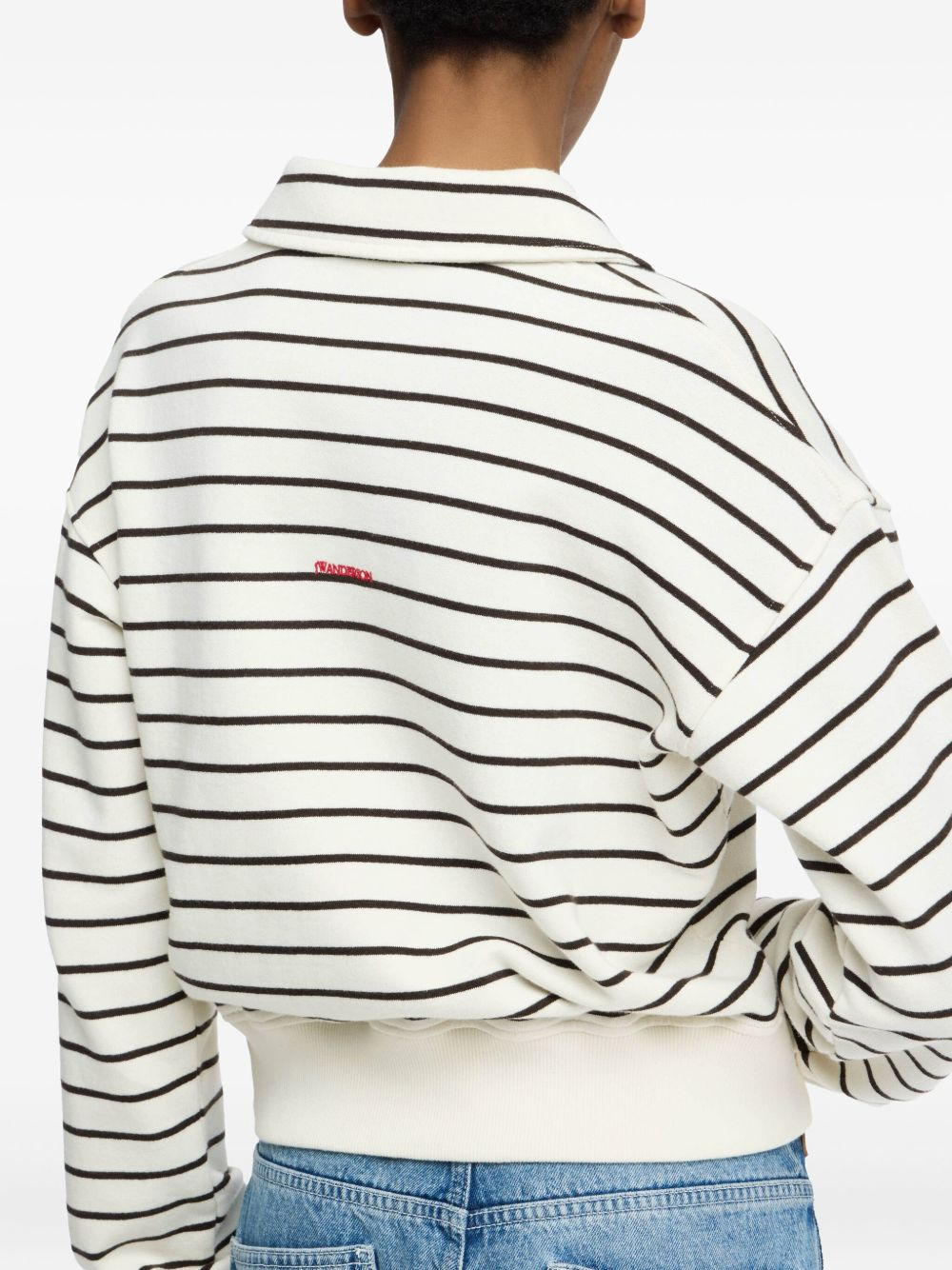striped polo shirt - 5