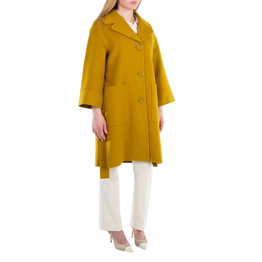 Max Mara Marita Belted Wool Coat - 1