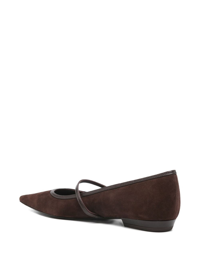 Double T buckle Mary Jane ballet flats 3