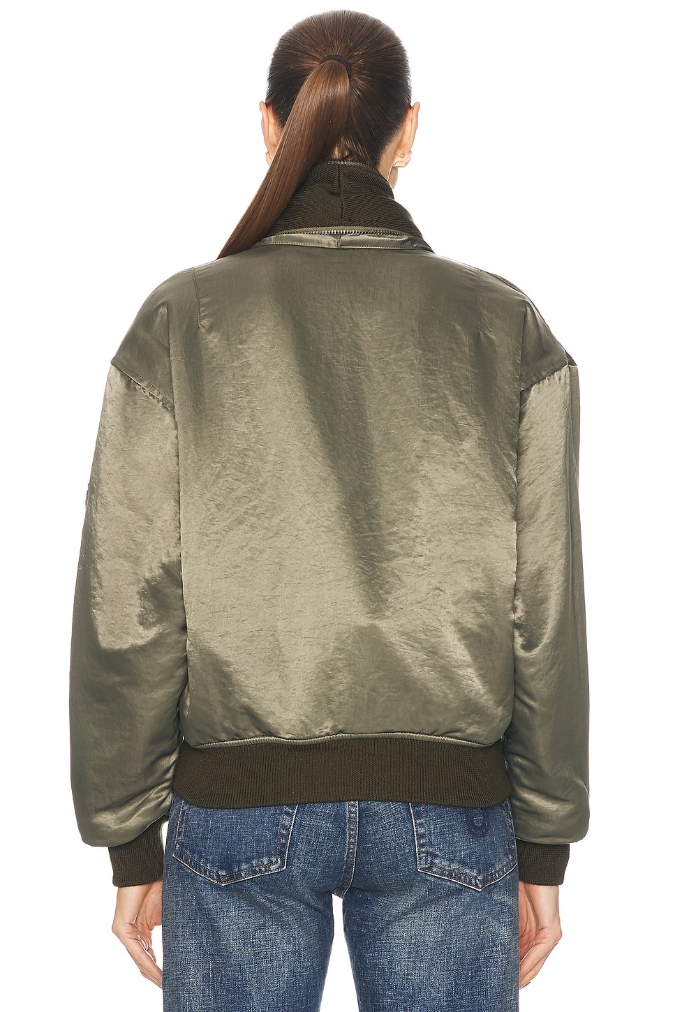 Zip Collar Flight Jacket - 3