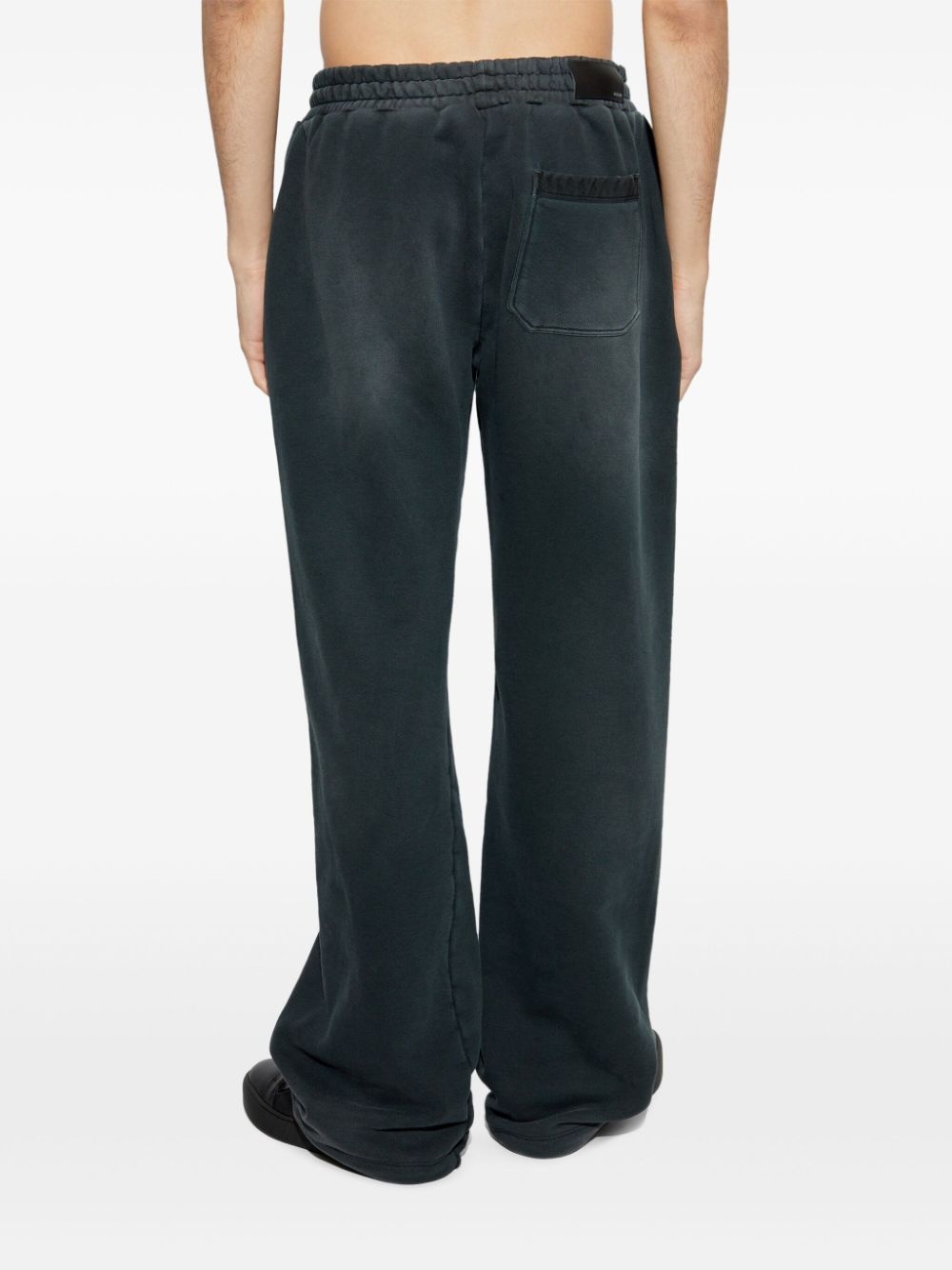 embroidered-logo sweatpants - 4