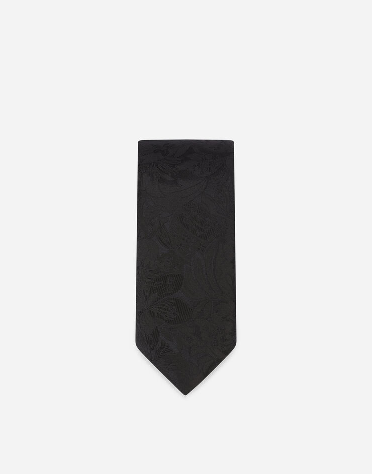 6-cm silk jacquard blade tie - 2