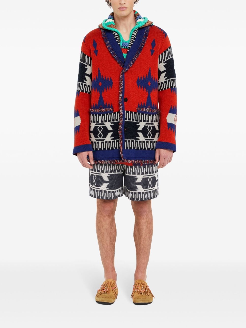 Icon Jacquard cardigan - 3