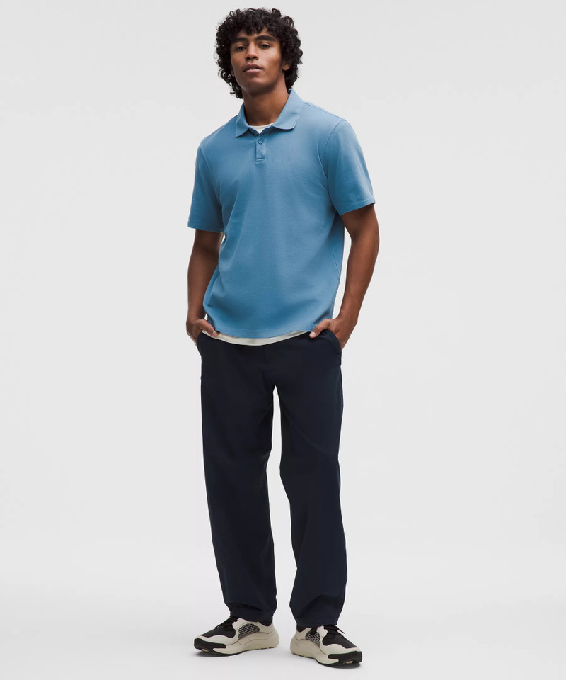 lululemon Cotton Pique Short-Sleeve Polo Shirt outlook