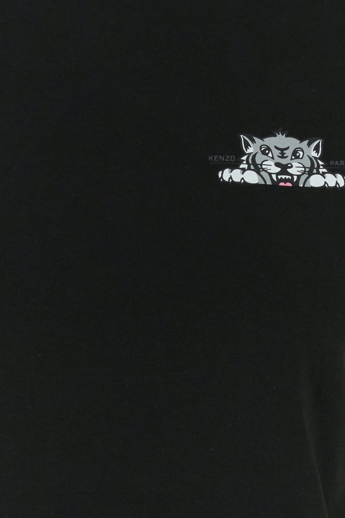 Black cotton t-shirt - 3