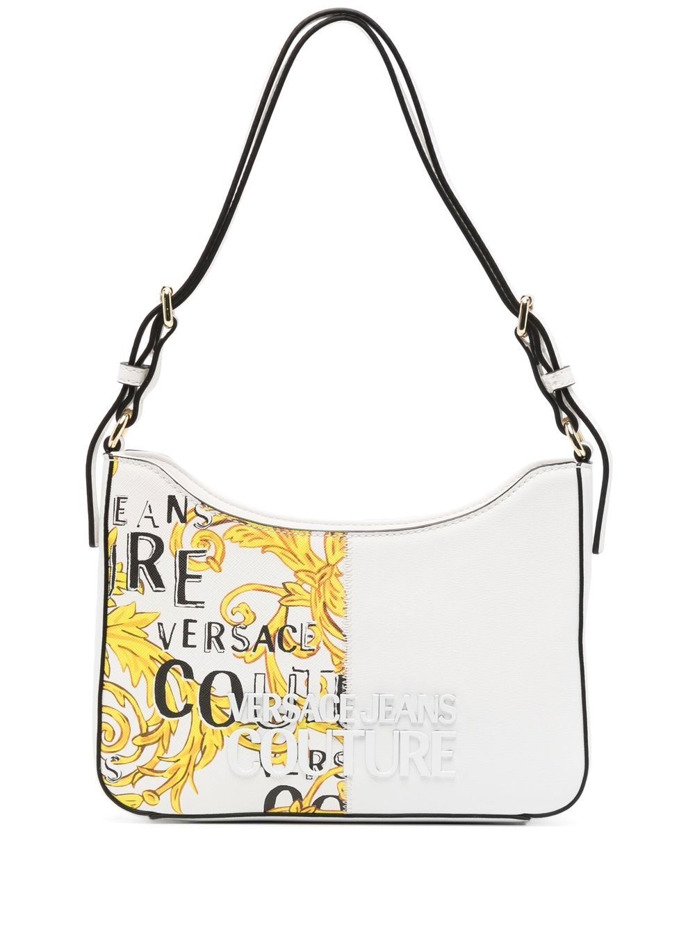 Barocco print shoulder bag - 1