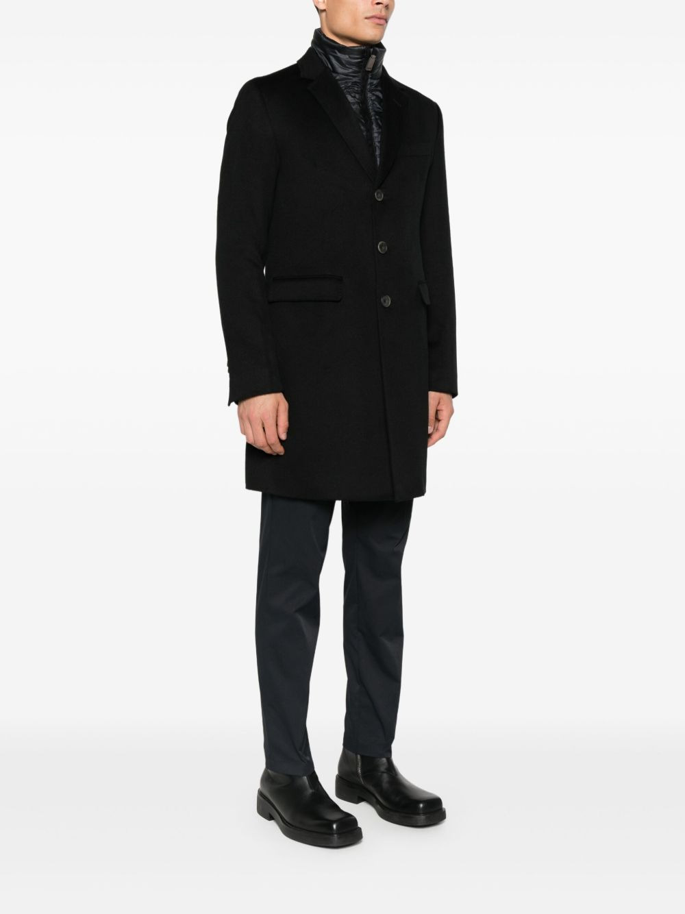 detachable-liner button coat - 3