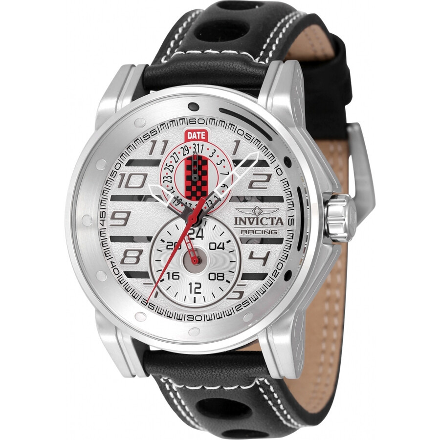 Invicta - Invicta Invicta Racing GMT Quartz Silver Dial Men's Watch 47536 - 1