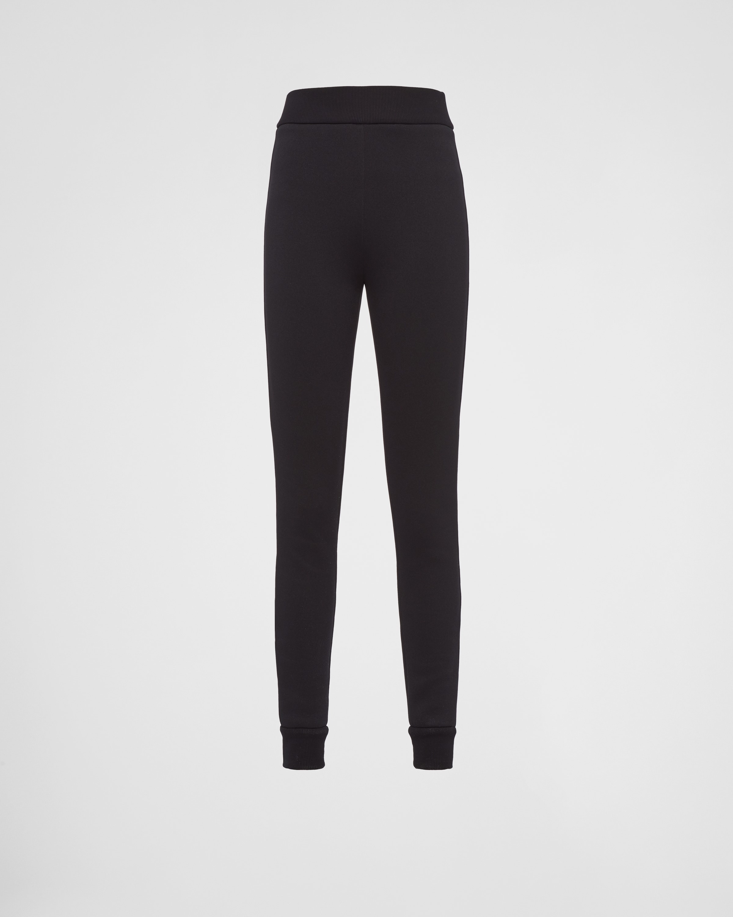Cotton fleece leggings - 1