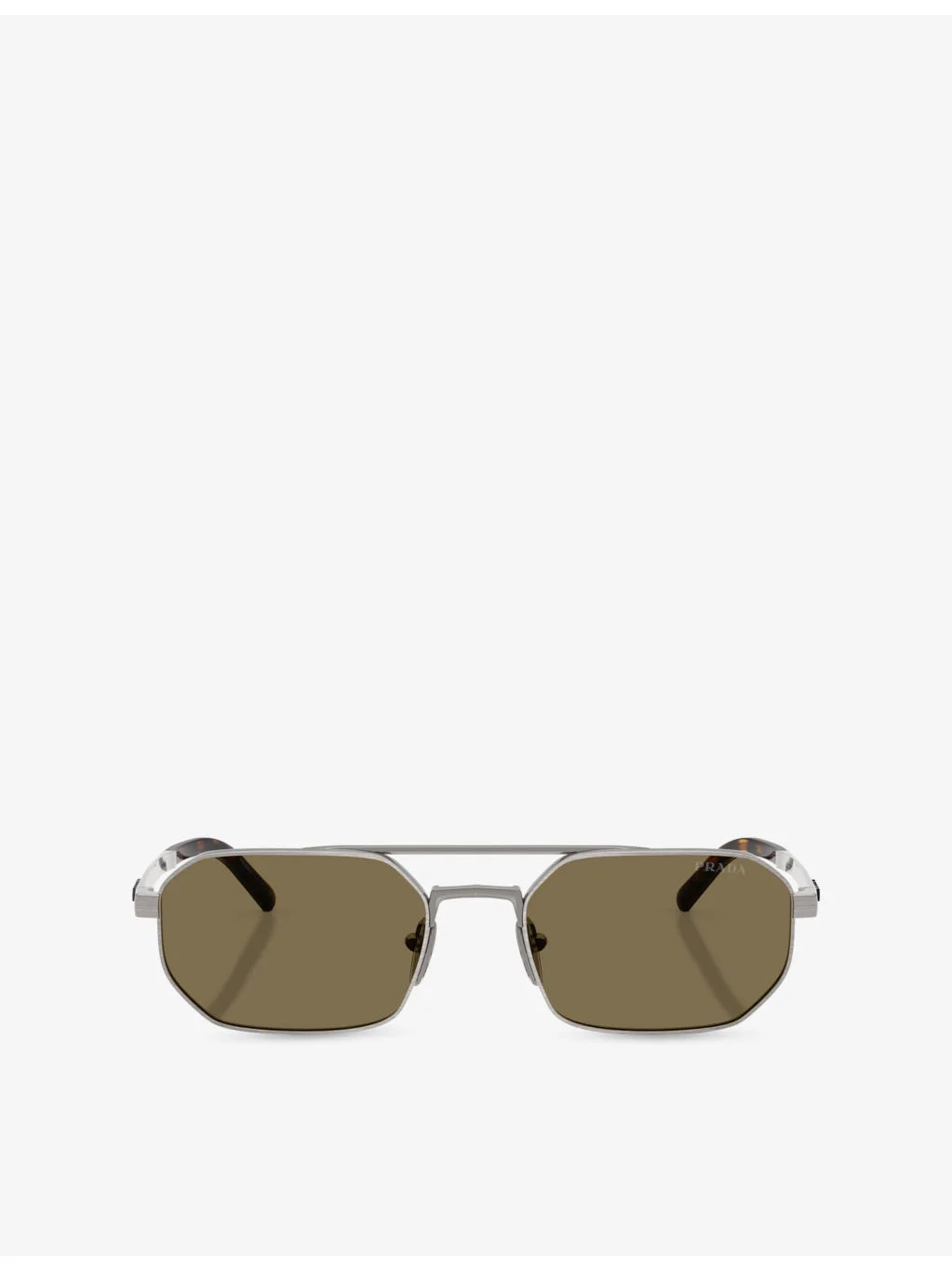 PR D53S Irregular-Frame Metal Sunglasses - 1