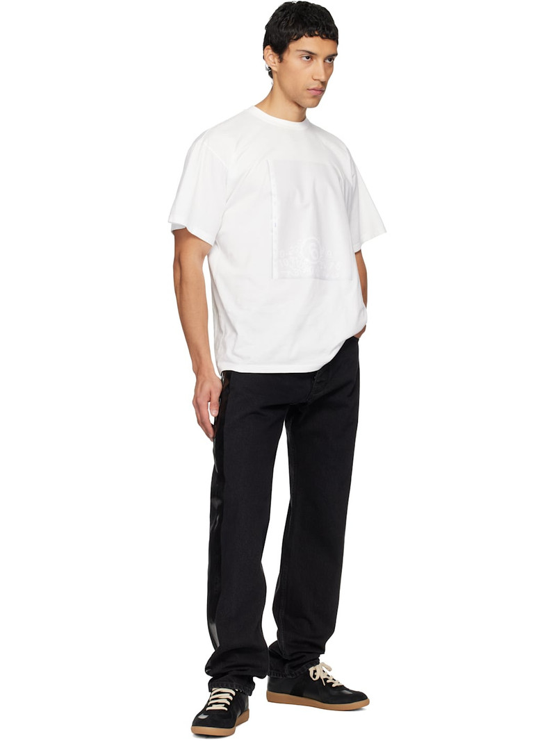 MM6 Maison Margiela Black 5 Pockets Jeans outlook