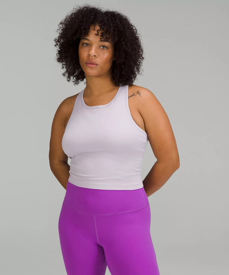 Ebb to Street Cropped Racerback Tank Top *Light Support, B/C Cup 1