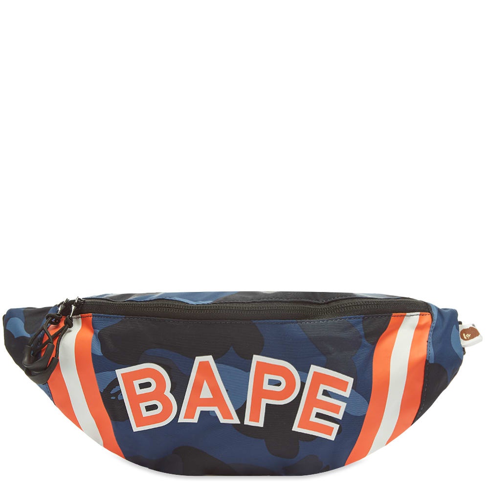 A Bathing Ape Colour Camo Waist Bag - 1