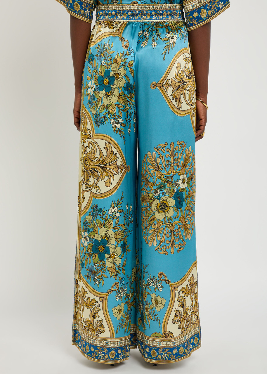 Alemais Cassie Printed Silk Trousers - 3