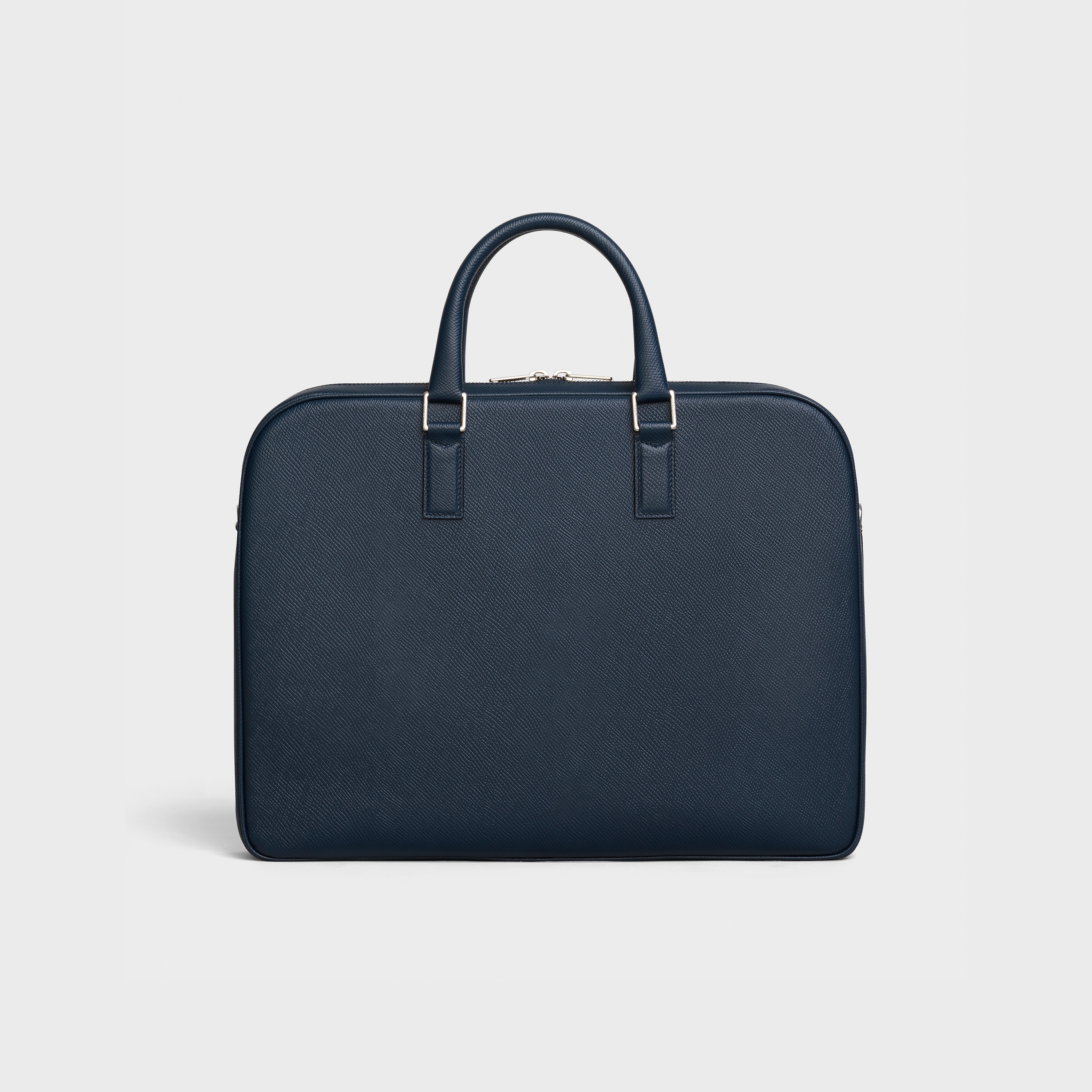 Medium Briefcase in Grained Calfskin - 3