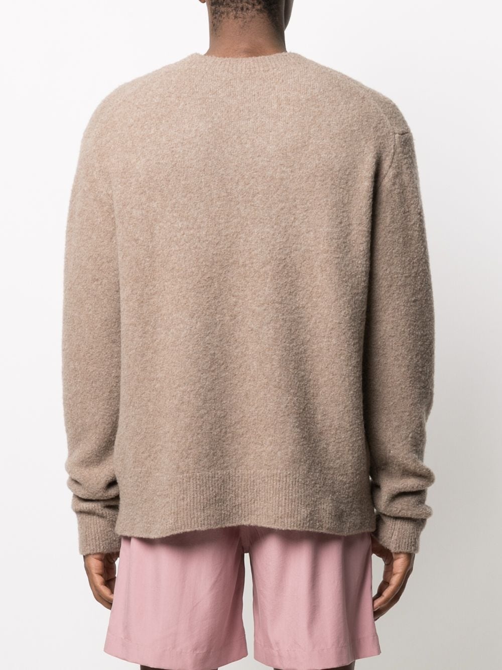 textured knit jumper - 4