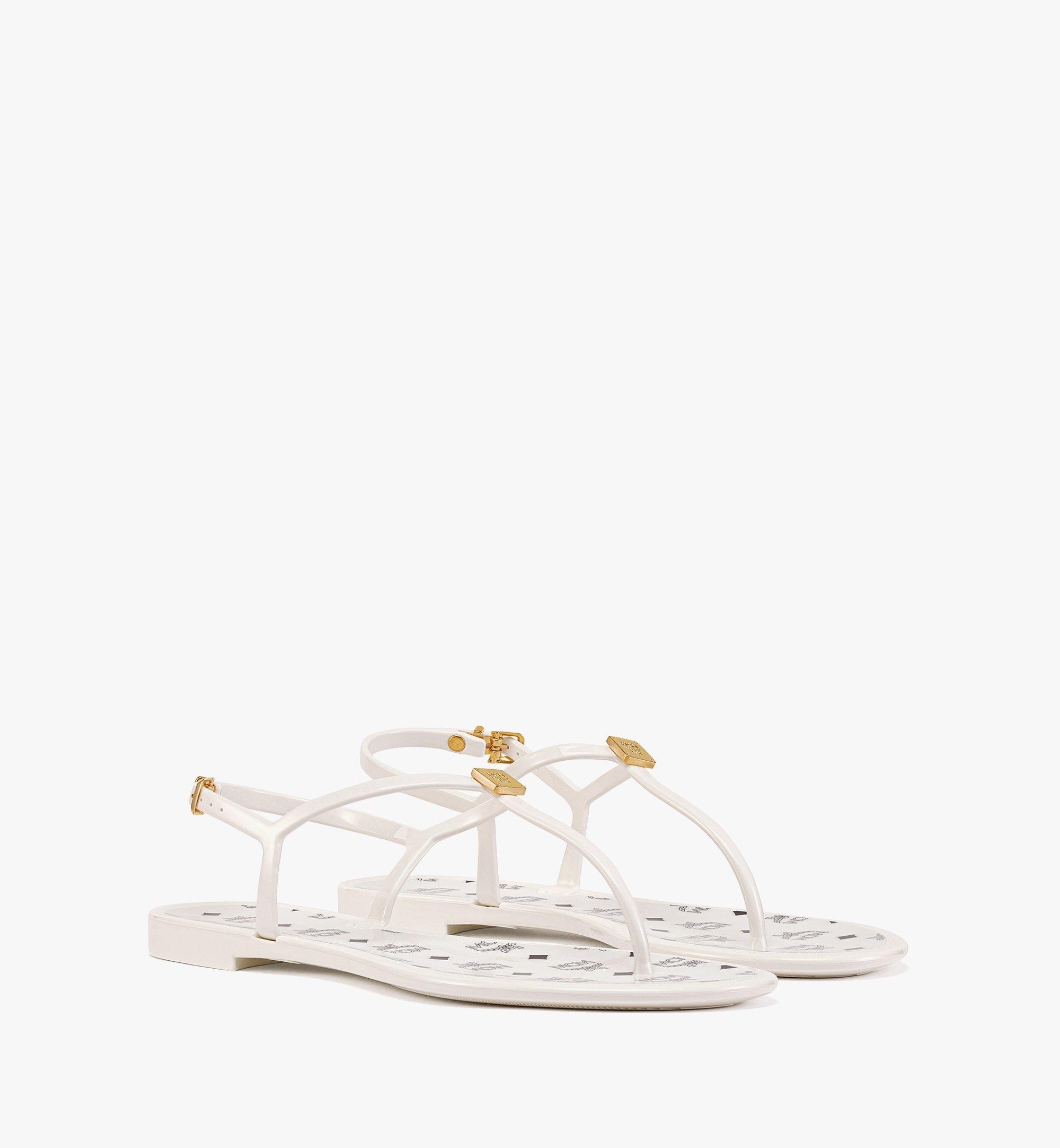 Monogram Jelly Sandals - 1