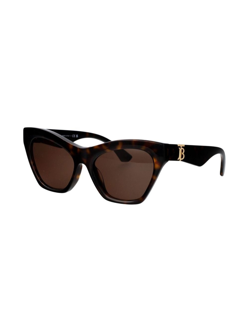 Burberry tortoiseshell cat-eye frame sunglasses outlook