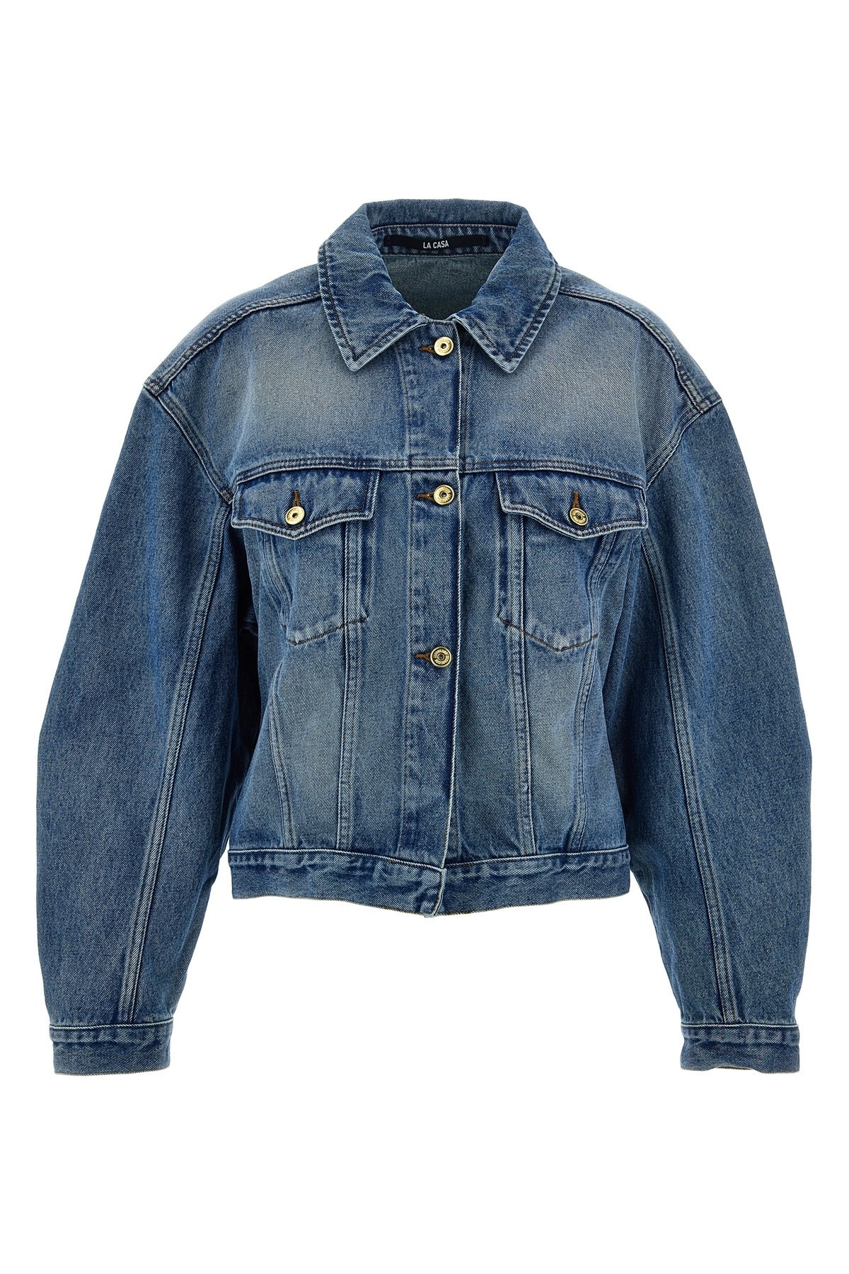 【JACQUEMUS】24ss La veste de-Nimes Jacquemus La Veste De Nîmes Denim Jacket | Blue | FARFETCH