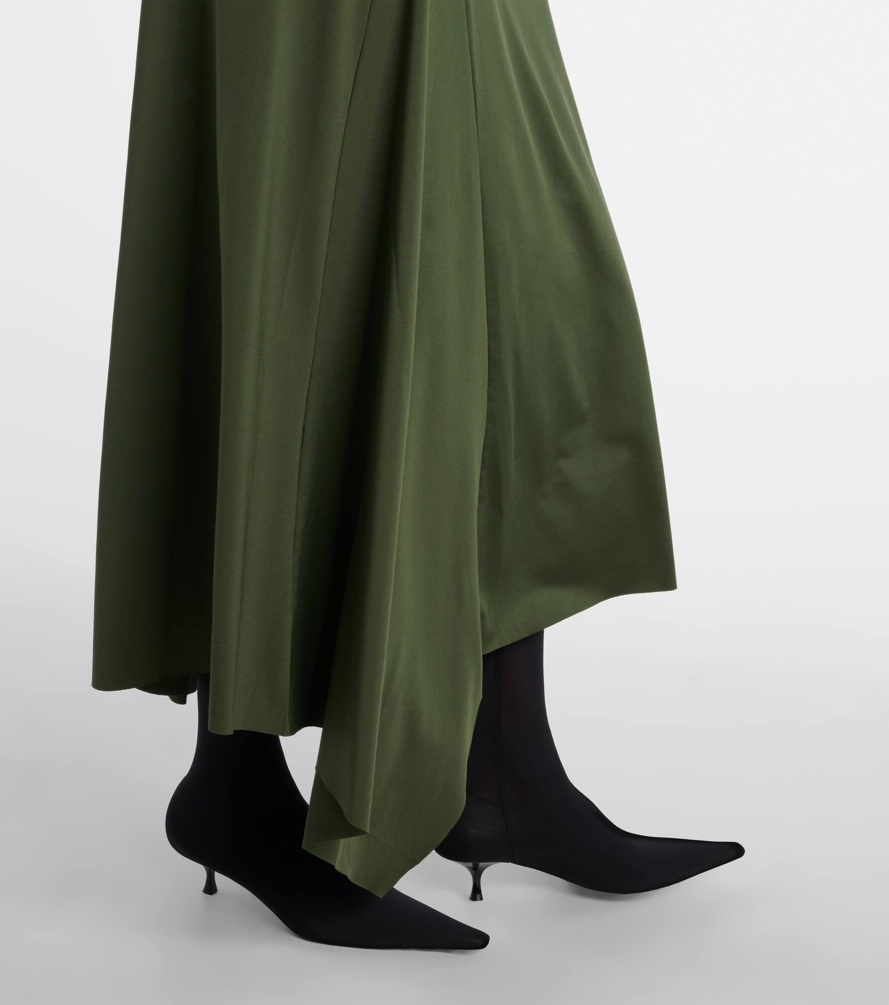Asymmetric midi dress - 5