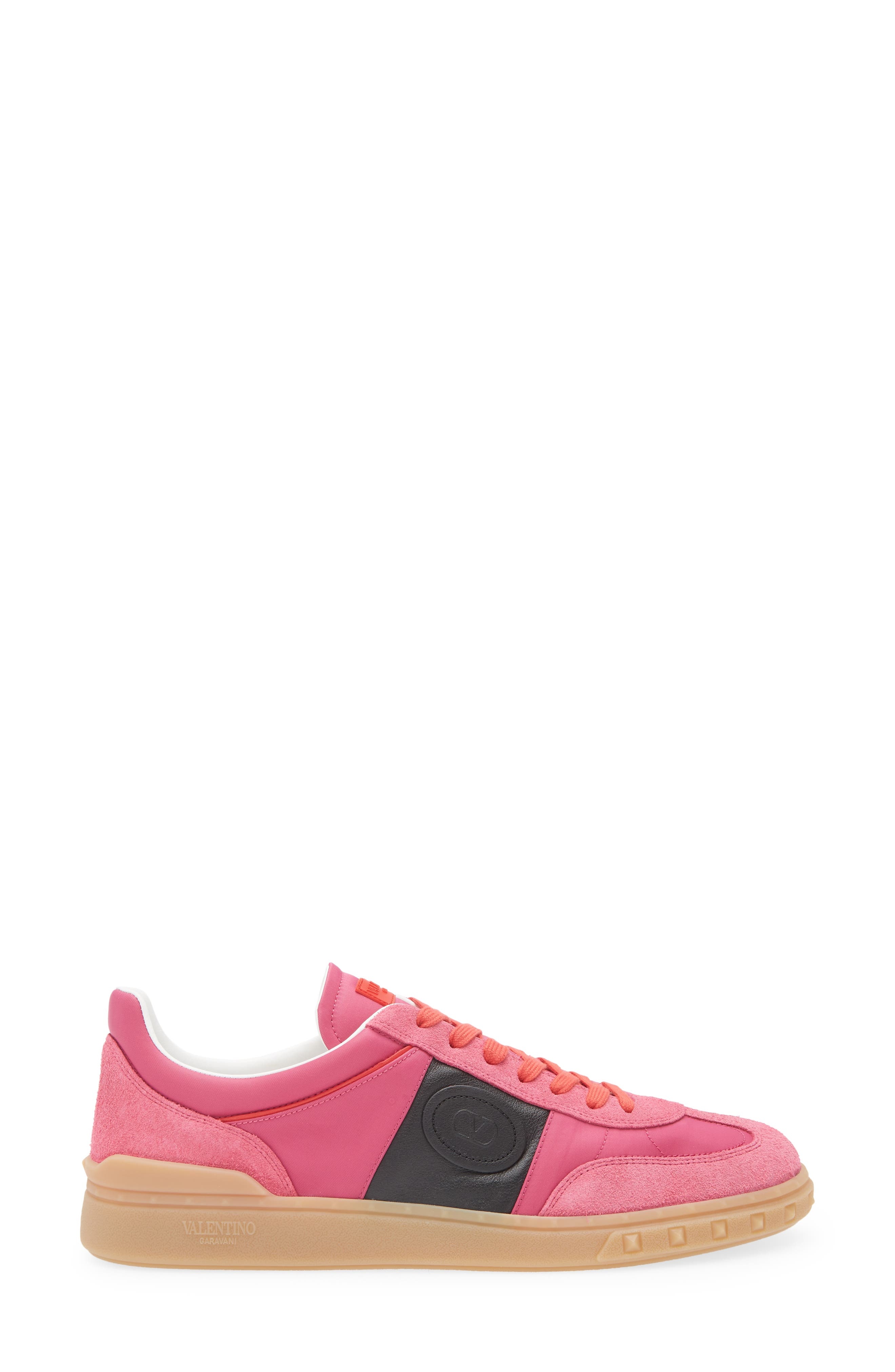 Valentino Garavani Upvillage Low Top Sneaker in Pink Orchid/Lilac at Nordstrom - 3