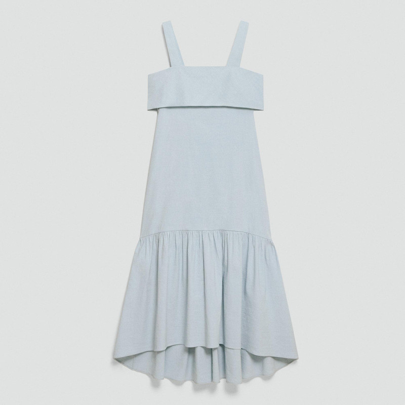 Tie-Back Dress in Good Linen 1