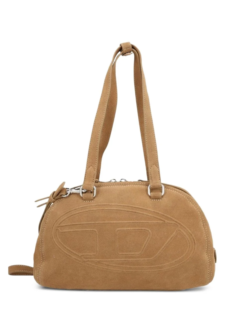 1DR dome-suede shoulder bag with Oval D logo - 1