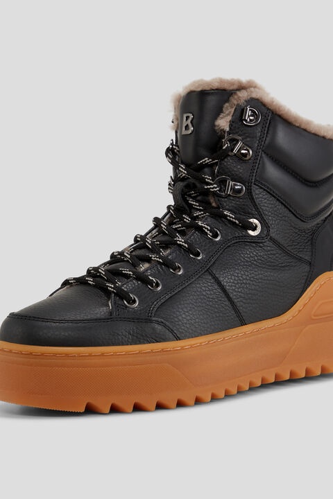 Bucharest high-top sneakers in Black - 4