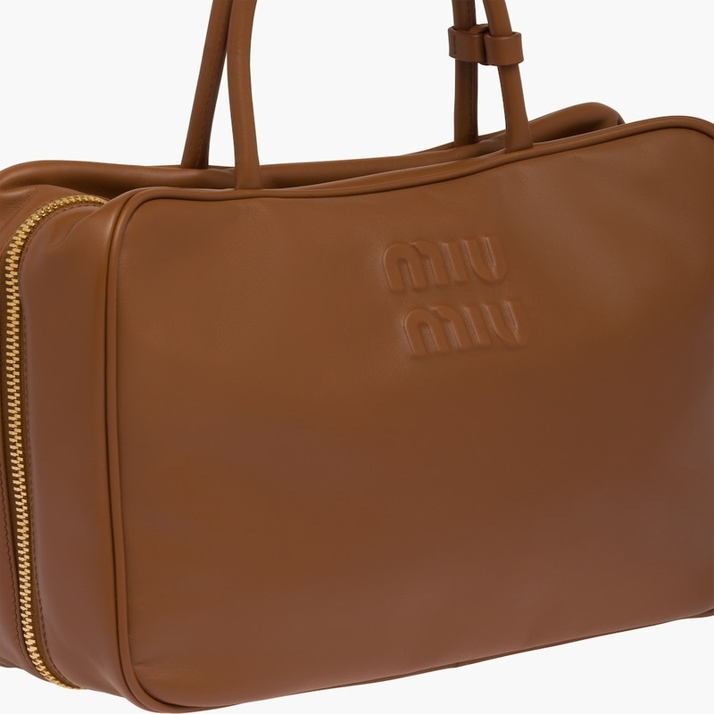 Leather top-handle bag 6