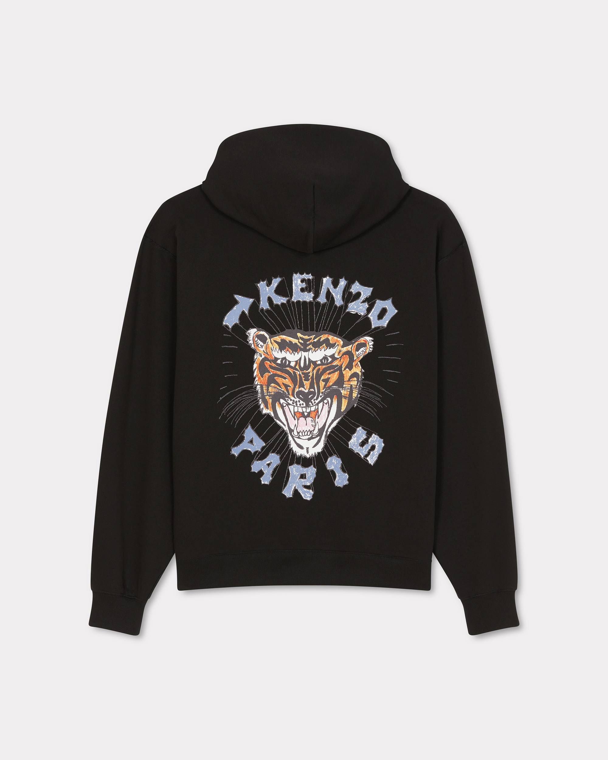 'KENZO Drawn Varsity' embroidered oversized hoodie sweatshirt - 2