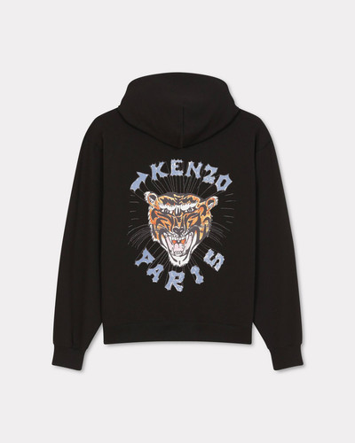 KENZO 'KENZO Drawn Varsity' embroidered oversized hoodie sweatshirt outlook