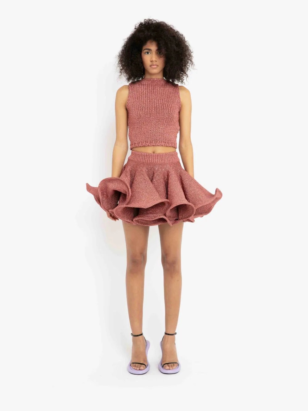 FLARED MINI SKIRT - 2
