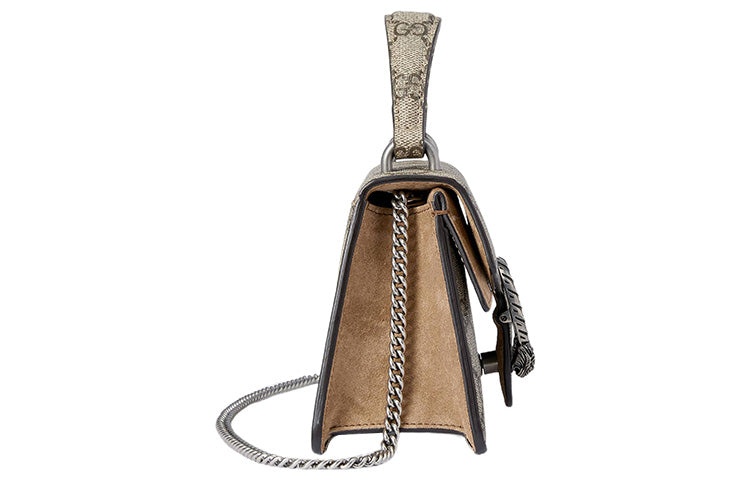(WMNS) Gucci Dionysus Mini Top Handle Bag 'Beige Ebony' 752029-KHNRN-8642 - 3