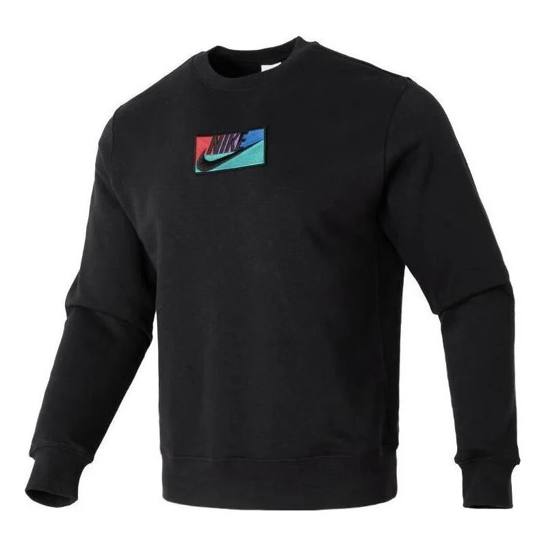 Nike Sportswear Club Fleece Crew Sweatshirt 'Black' FB8436-010 - 1