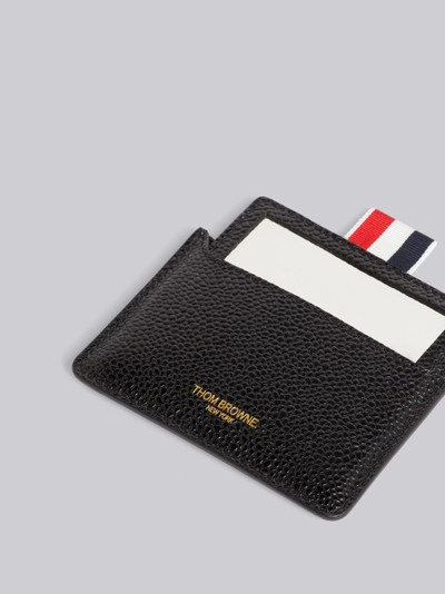 Thom Browne Black Pebble Grain Leather Mirror Case outlook