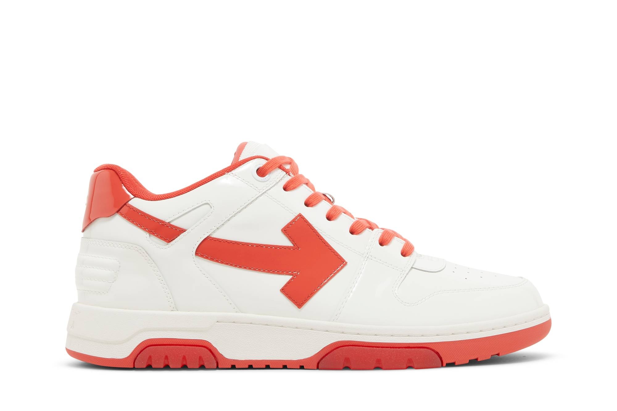 Off-White Out of Office 'White Red Patent' - 1