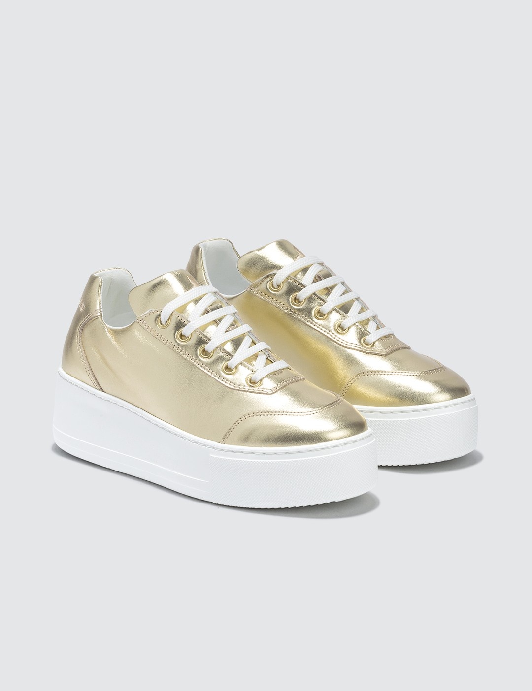 GOLD  LIBERTY TRAINERS - 4