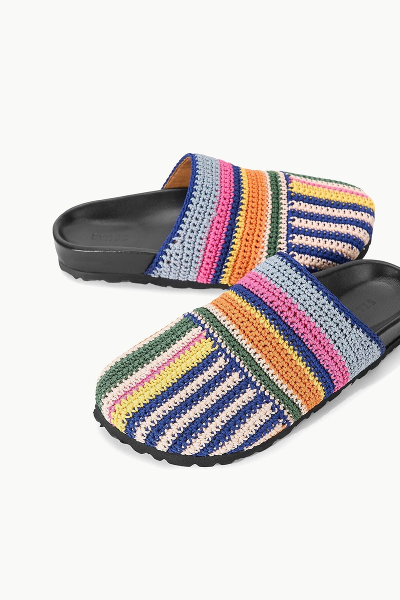 STAUD DIA SLIDE MULTI BAYADERE STRIPE 2