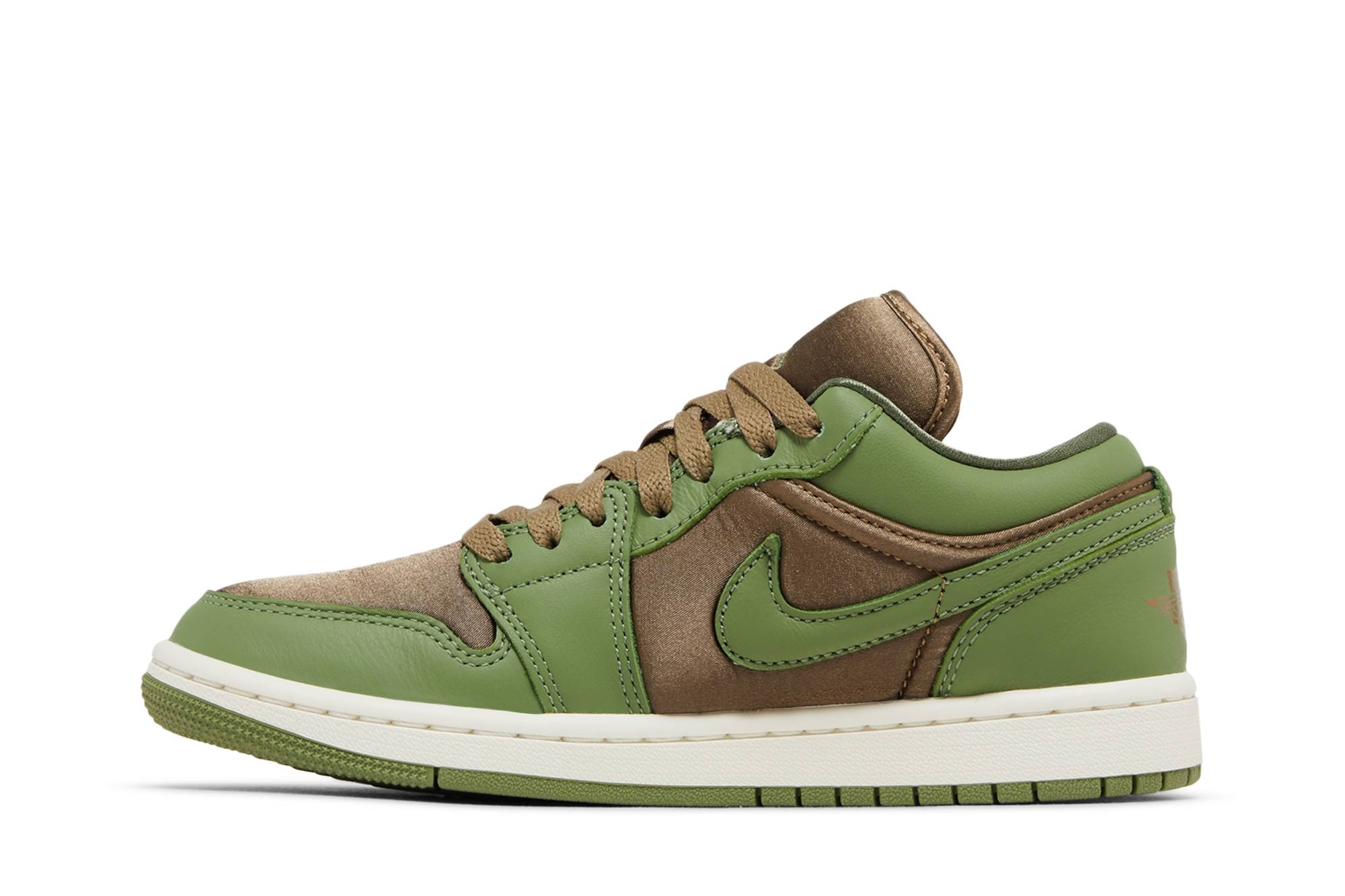Wmns Air Jordan 1 Low SE 'Olive Brown Kelp' - 3