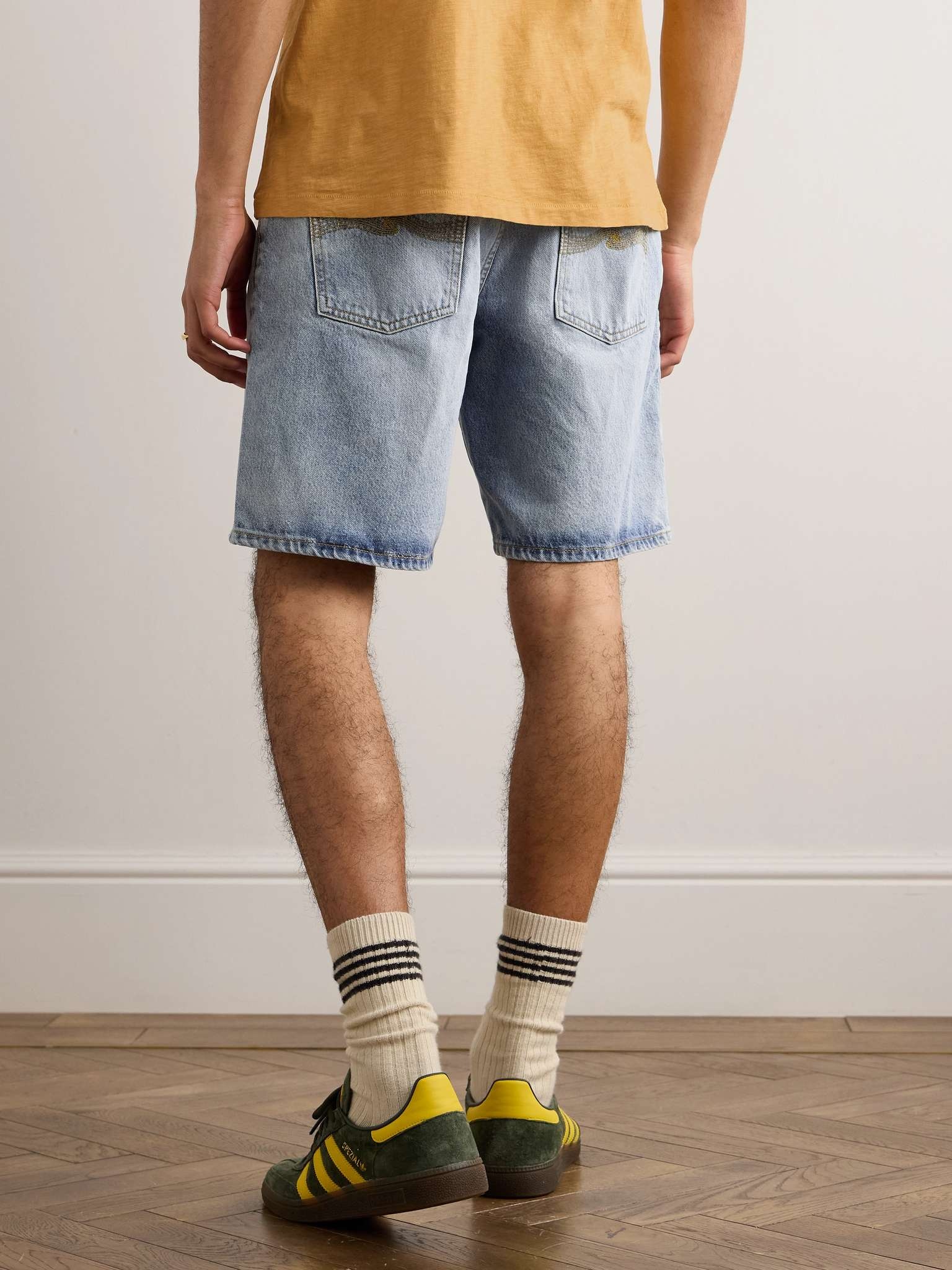 Seth Straight-Leg Denim Shorts - 4