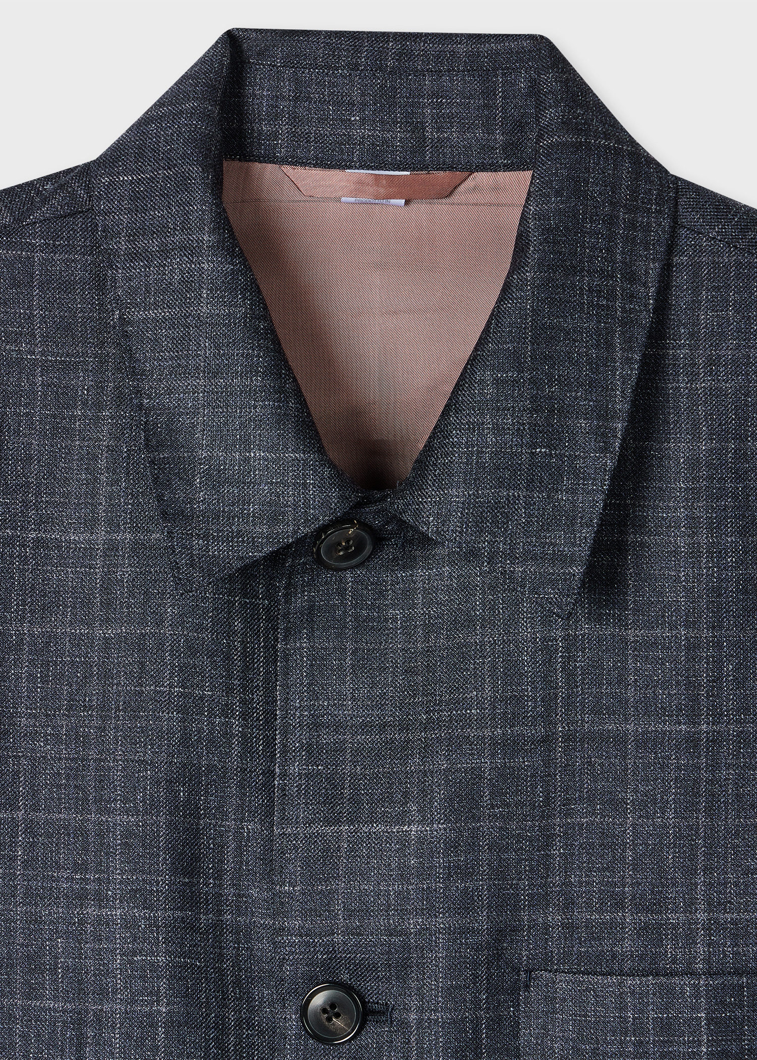 Navy Wool-Silk Work Co-Ord 2