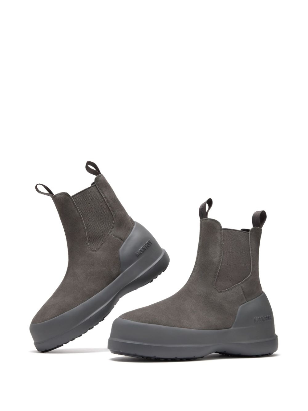 Luna logo-print boots - 4
